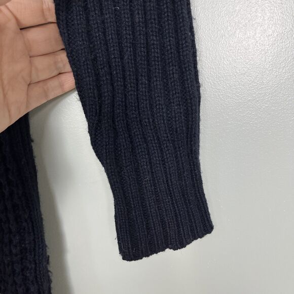 Uniqlo Women's Sz XS Long Sleeve Knit Pullover Turtleneck‎ Sweater Dress Black - Picture 7 of 10